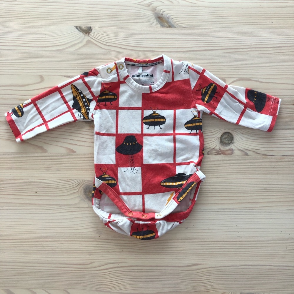 Mini Rodini UFO Bodysuit